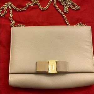 Salvatore Ferragamo Nude Crossbody